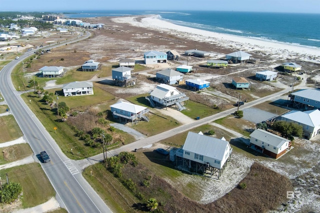 108 Ponchartrain Ct, Dauphin Island, AL 36528 - drone / aerial view of waterfront with a beach