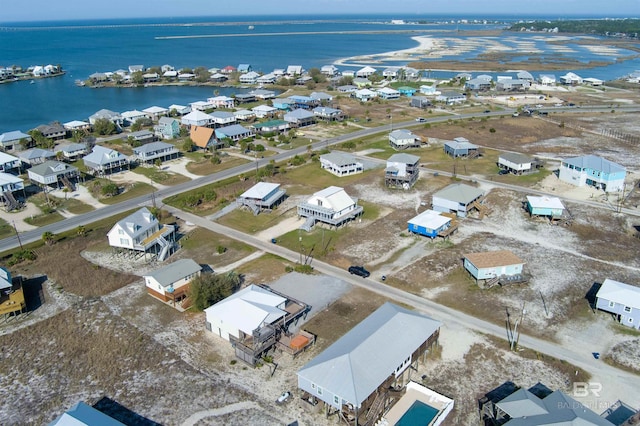 108 Ponchartrain Ct, Dauphin Island, AL 36528 - aerial view of residential area with a large body of water