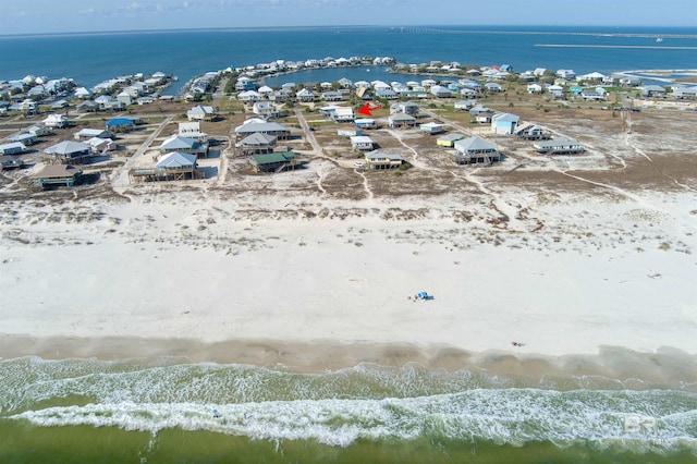 108 Ponchartrain Ct, Dauphin Island, AL 36528 - aerial perspective of suburban area with a large body of water