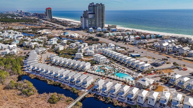 2457 Saltgrass Way Unit 8, Orange Beach, AL 36561 - birds eye view of property featuring a water view