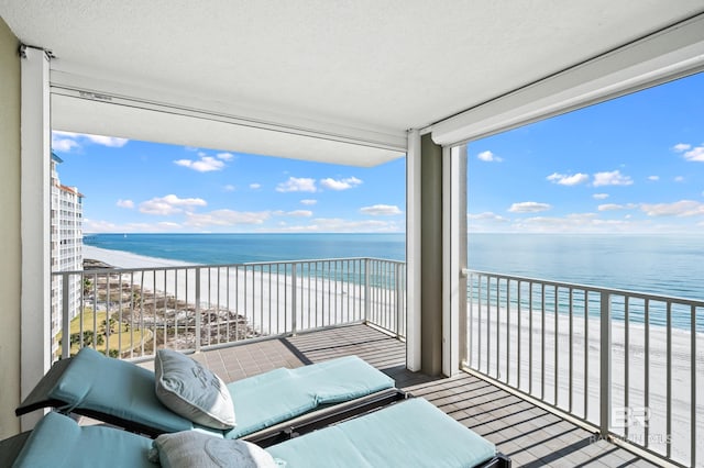 24900 Perdido Beach Blvd Unit 1001, Orange Beach, AL 36561 - balcony with a view of the beach and a water view