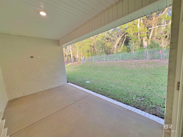 view of patio