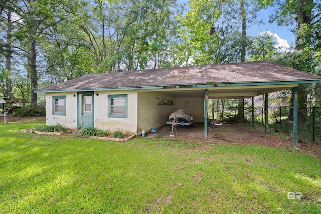 517 Simms Dr, Saraland, AL 36571 - view of outdoor structure featuring a carport