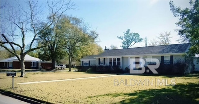 view of ranch-style house