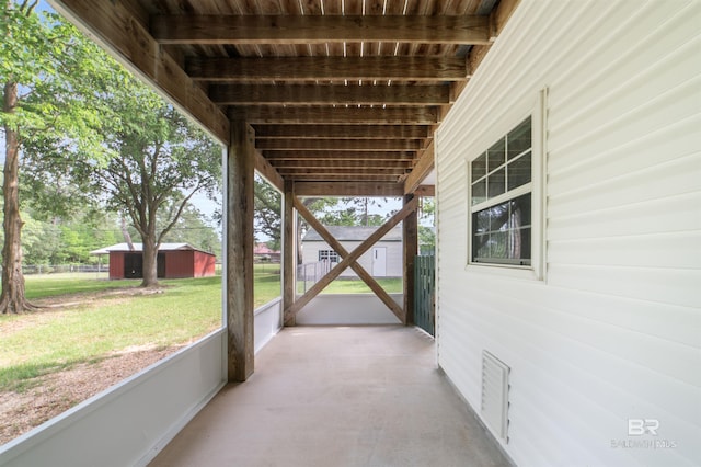 5039 W Cole Dr, Mobile, AL 36619 - view of patio with visible vents