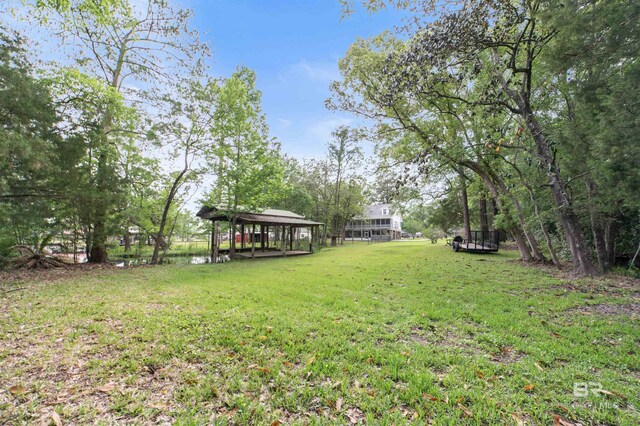 5039 W Cole Dr, Mobile, AL 36619 - view of yard with a gazebo