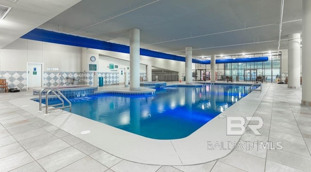 pool featuring a patio