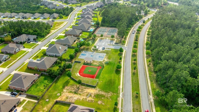 12708 Ibis Blvd, Spanish Fort, AL 36527 - aerial view of property and surrounding area featuring nearby suburban area
