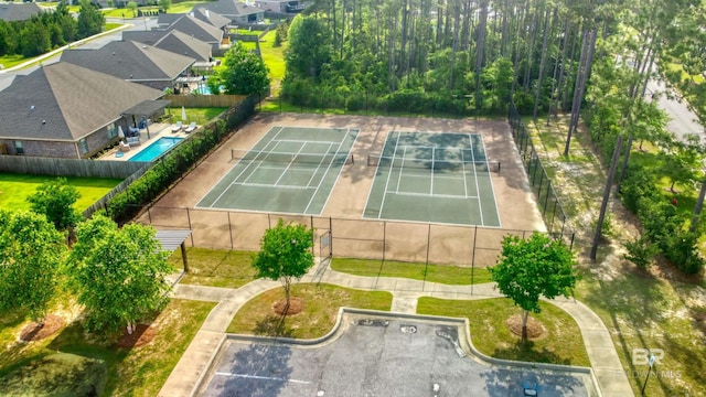 12708 Ibis Blvd, Spanish Fort, AL 36527 - aerial view of a pool