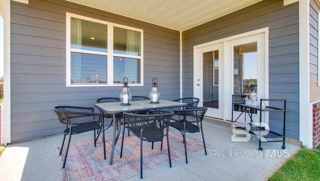 138 Preston Way, Gulf Shores, AL 36542 - view of patio with outdoor dining area