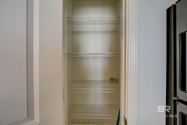 view of pantry