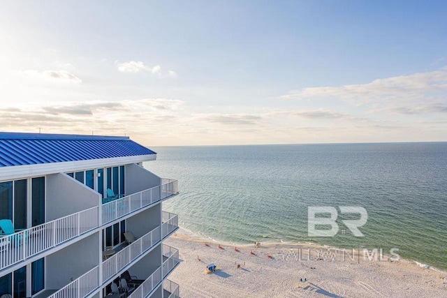455 E Beach Blvd Unit 1505, Gulf Shores, AL 36542 - water view with a view of the beach