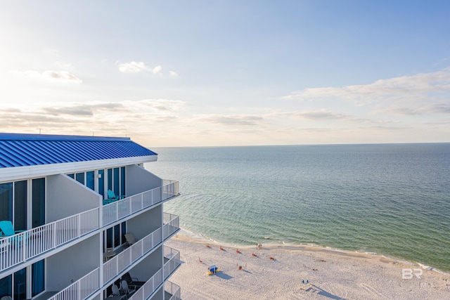 455 E Beach Blvd Unit 1505, Gulf Shores, AL 36542 - water view featuring a view of the beach