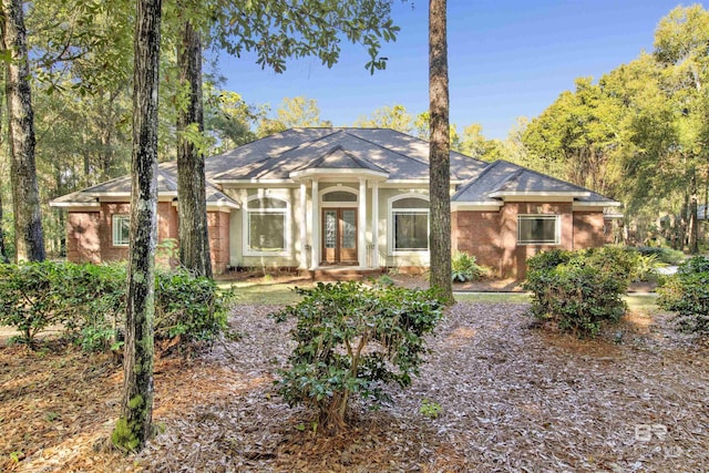 view of ranch-style home