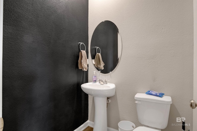 bathroom with toilet