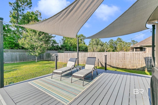 30635 Drayton Ct, Spanish Fort, AL 36527 - view of wooden terrace