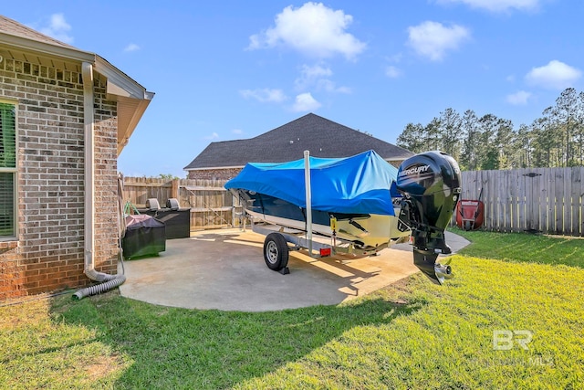 30635 Drayton Ct, Spanish Fort, AL 36527 - view of yard with a patio area
