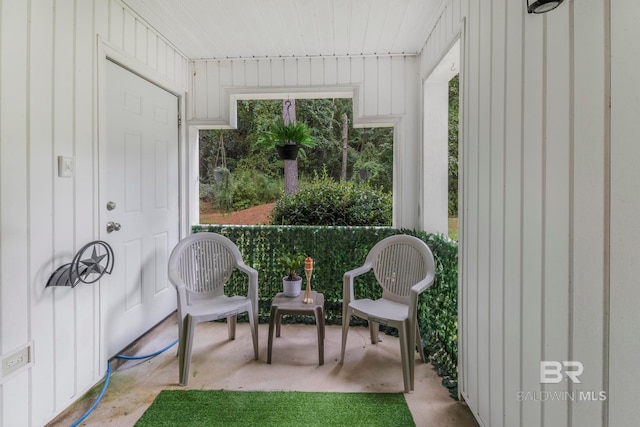 sunroom featuring plenty of natural light