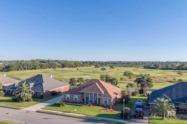 421 Collinwood Loop, Foley, AL 36535 - aerial view with golf course view