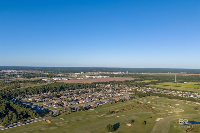 421 Collinwood Loop, Foley, AL 36535 - bird's eye view with a residential view, view of golf course, and a water view