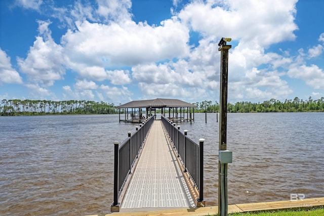 8160 Bay View Dr, Foley, AL 36535 - dock with a water view
