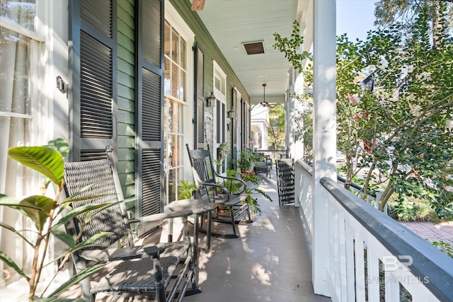 212 S Cedar St, Mobile, AL 36602 - view of covered porch
