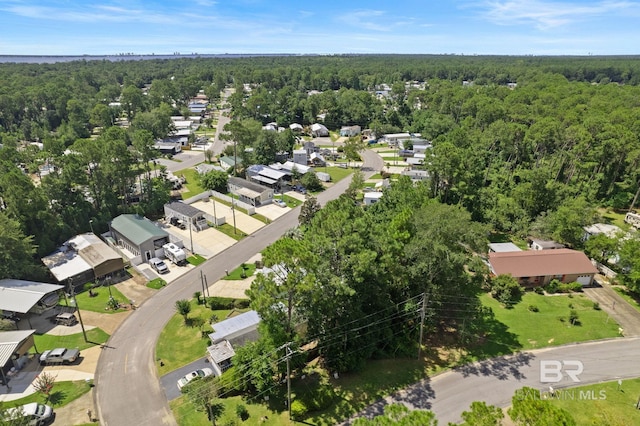 aerial view