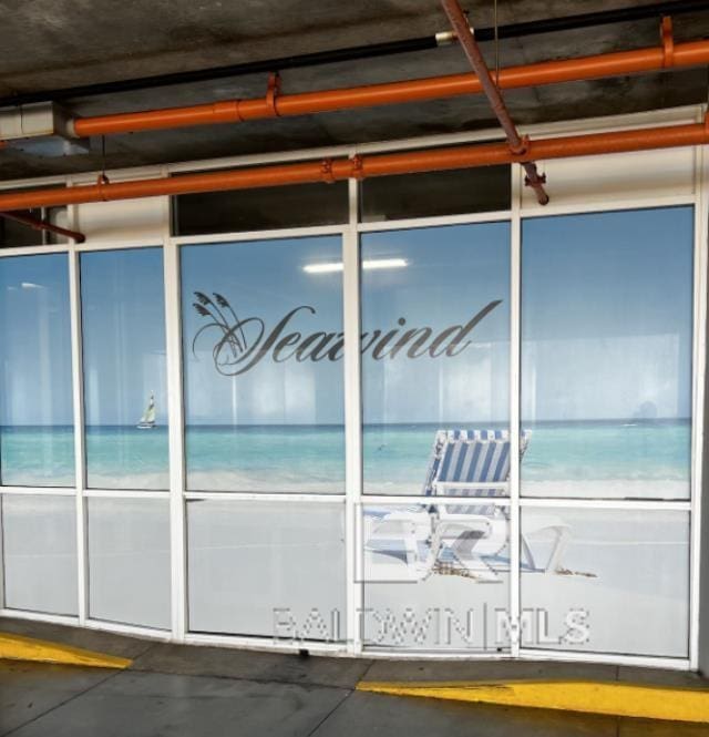 401 E Beach Blvd Unit 507, Gulf Shores, AL 36542 - interior space featuring view of water and beach