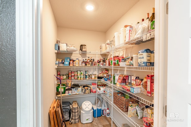 view of pantry