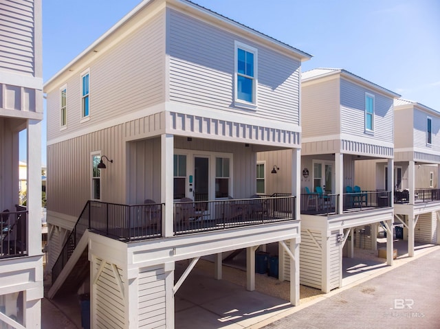 view of rear view of property