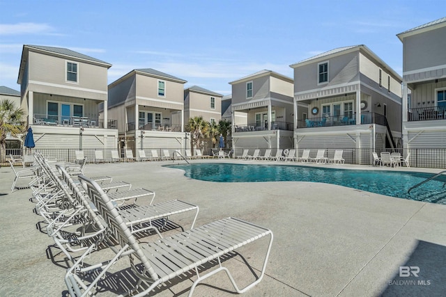 1592 W Beach Blvd, Gulf Shores, AL 36542 - view of pool featuring a patio