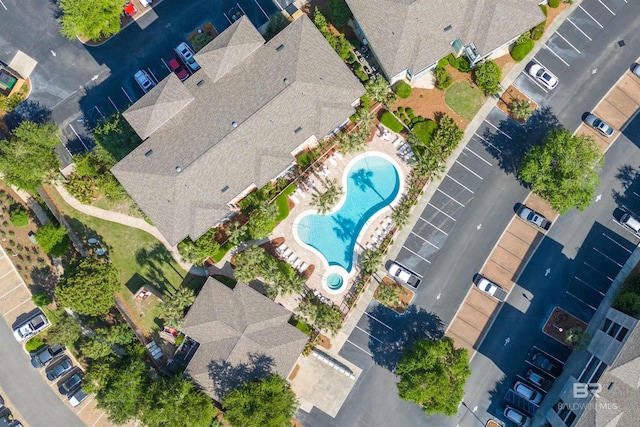 1430 Regency Rd Unit C201, Gulf Shores, AL 36542 - bird's eye view of a pool