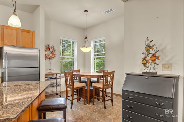 1430 Regency Rd Unit C201, Gulf Shores, AL 36542 - dining space with baseboards