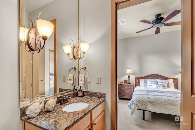 1430 Regency Rd Unit C201, Gulf Shores, AL 36542 - bedroom with a sink and light carpet