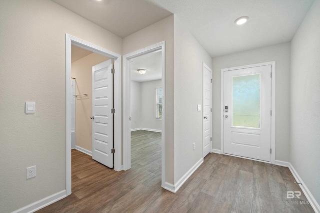 24193 Lanai Ln, Elberta, AL 36530 - entrance foyer with wood finished floors and baseboards