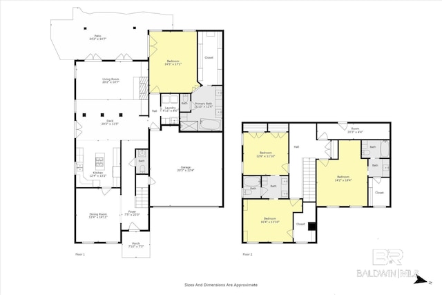 107 Fielding Pl, Mobile, AL 36608 - room layout