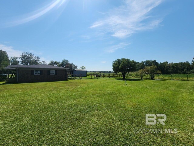 view of yard