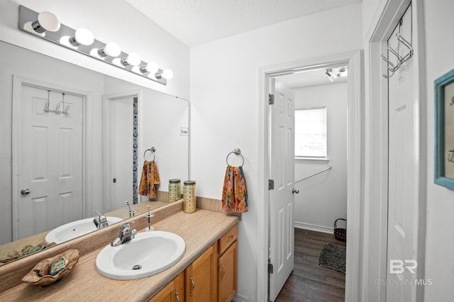 16596 Sugar Loop, Foley, AL 36535 - bathroom featuring vanity and wood finished floors