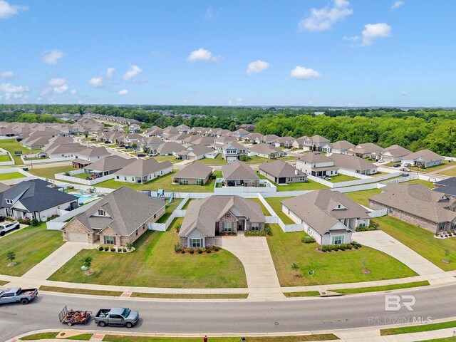 10606 Secretariat Blvd, Daphne, AL 36526 - bird's eye view with a residential view
