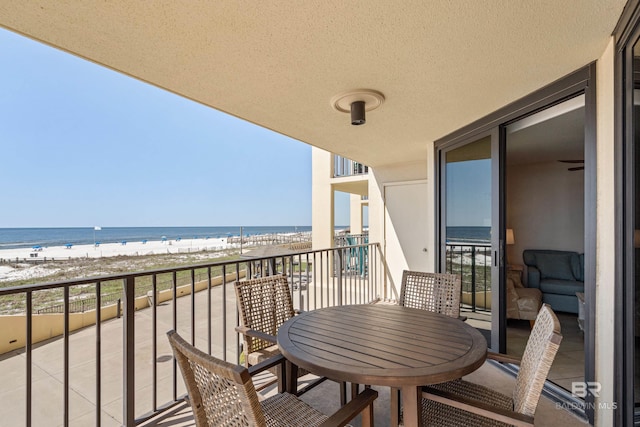 24230 Perdido Beach Blvd Unit 3014, Orange Beach, AL 36561 - balcony featuring view of water and beach