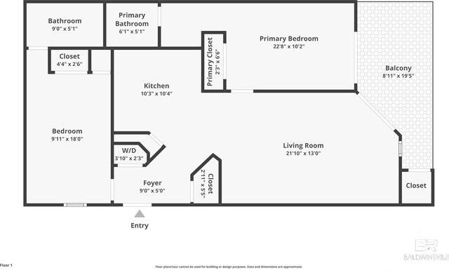 24230 Perdido Beach Blvd Unit 3014, Orange Beach, AL 36561 - property floor plan