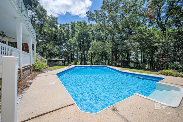 view of swimming pool