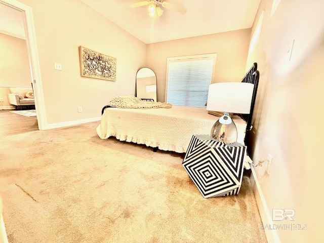 33 Cottage Dr, Fairhope, AL 36532 - carpeted bedroom featuring baseboards and a ceiling fan