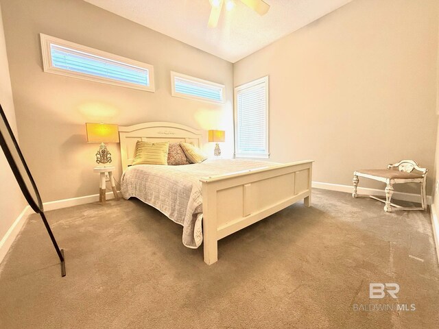 33 Cottage Dr, Fairhope, AL 36532 - bedroom featuring carpet and a ceiling fan