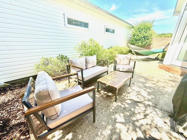 33 Cottage Dr, Fairhope, AL 36532 - view of patio / terrace with outdoor lounge area
