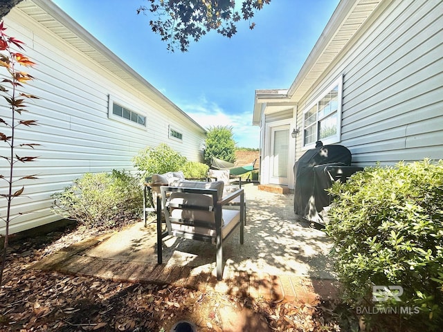 33 Cottage Dr, Fairhope, AL 36532 - view of patio / terrace featuring grilling area