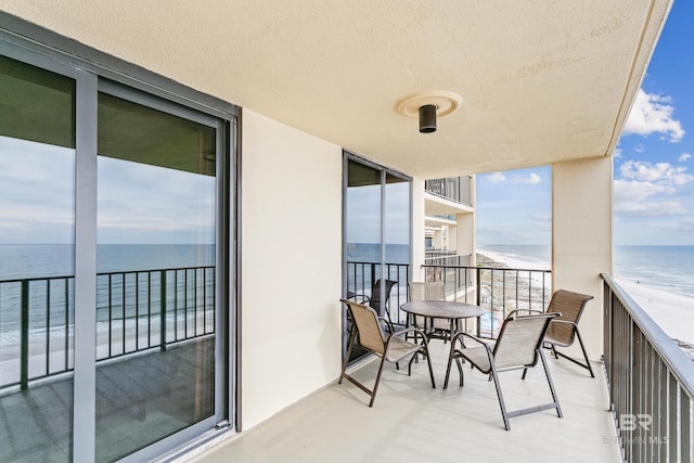 24160 Perdido Beach Blvd Unit 2073, Orange Beach, AL 36561 - balcony with a view of the beach and a water view