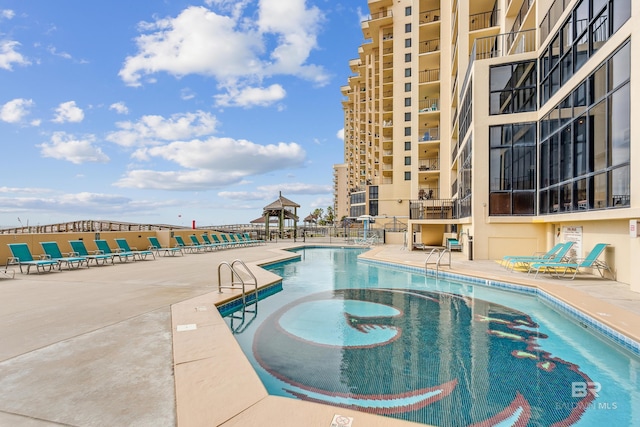 24160 Perdido Beach Blvd Unit 2073, Orange Beach, AL 36561 - view of swimming pool featuring a patio