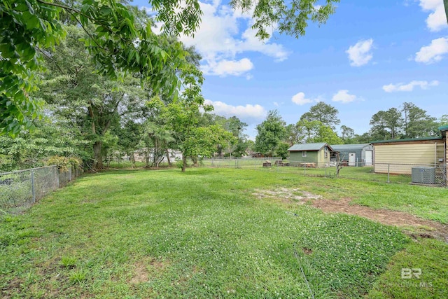 1096 S Pine St, Loxley, AL 36551 - view of fenced backyard