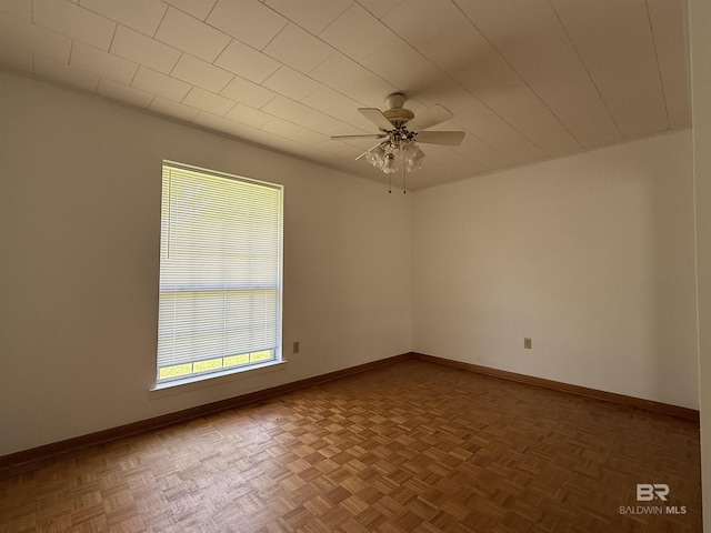 215 W Palm Ave, Foley, AL 36535 - spare room featuring a ceiling fan and baseboards